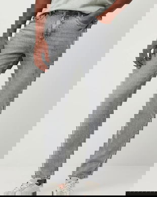 Medicine blugi din bumbac culoarea gri