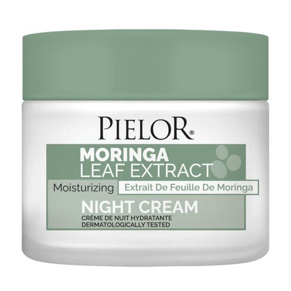 Cremă hidratantă de noapte cu extract de frunze de moringa Pielor, 60 ml