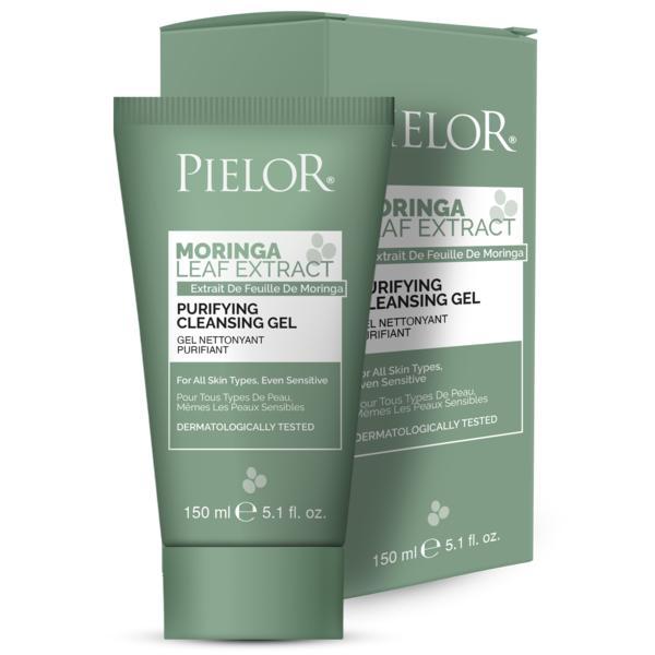 Gel de curatare purificator cu extract de frunze de moringa Pielor, 150 ml