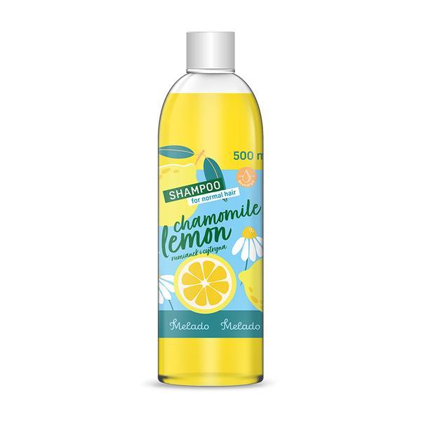 Sampon pentru par normal cu musetel si lamaie Melado, 500 ml
