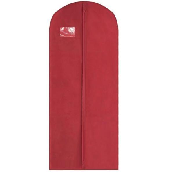 Husa de protectie haine Altesse Concept Store, 200 x 60 cm, rosie