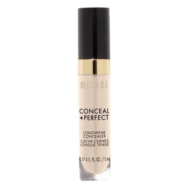 Corector Rezistent la Transfer - Milani Conceal + Perfect Longwear Concealer, nuanta Nude Ivory, 5 ml