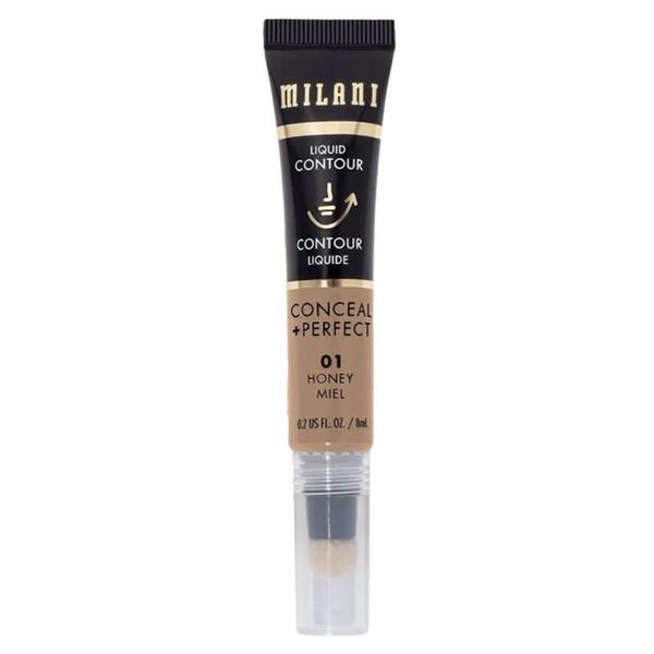 Contur Lichid - Milani Conceal + Perfect Liquid Contour, nuanta 01 Honey, 8 ml