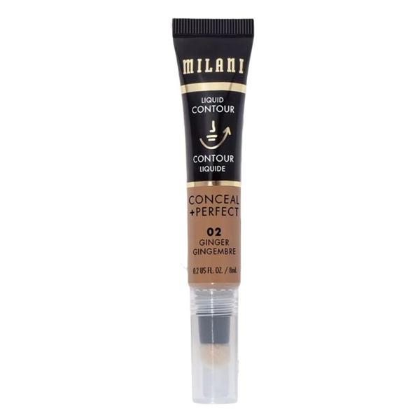Contur Lichid - Milani Conceal + Perfect Liquid Contour, nuanta 02 Ginger, 8 ml