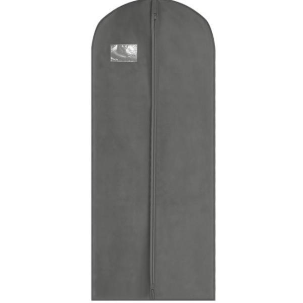 Husa de protectie haine , gri,160 x 60 x15 burduf lateral cm