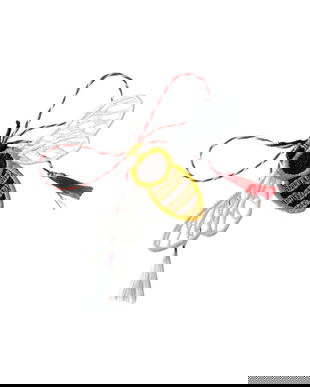 Martisor Albinuta Brodata