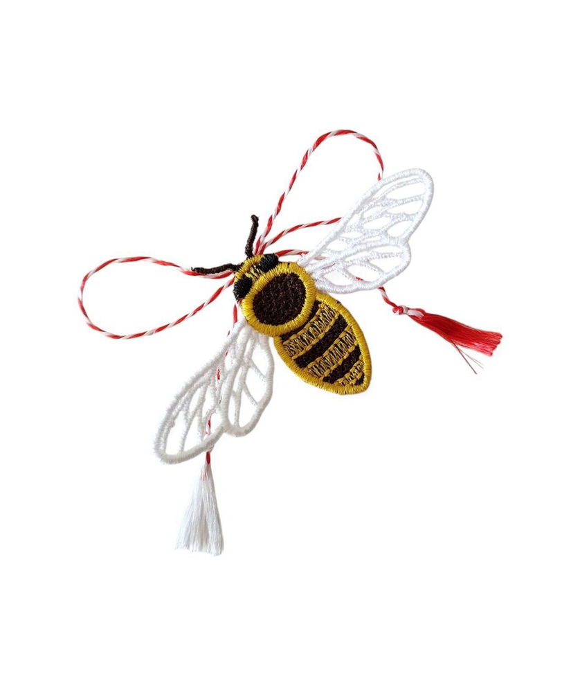 Martisor Albinuta Brodata