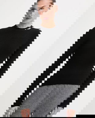 MSGM pulover culoarea negru, cu turtleneck, 3941MDM217.257784