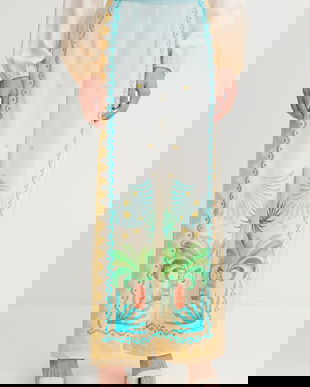 Never Fully Dressed pantaloni Elissa lat, high waist, NFDTR497