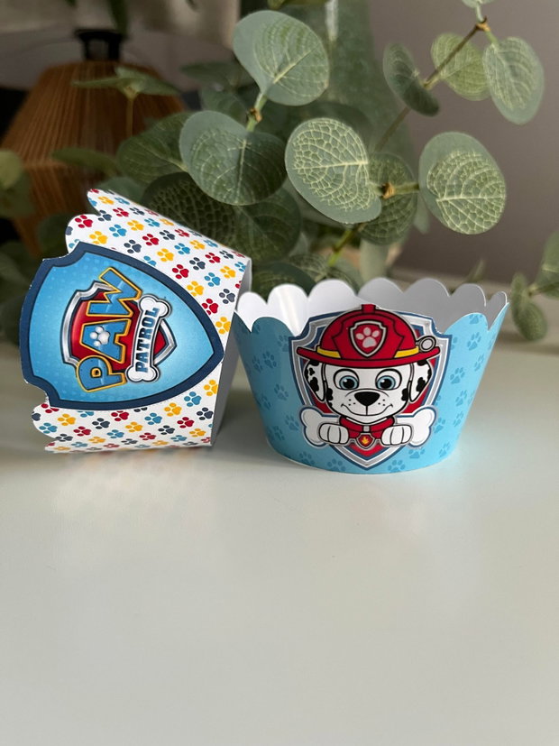 Învelitori brioșe Paw Patrol
