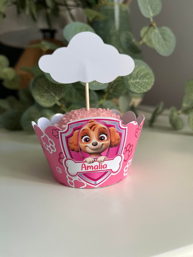 Învelitori brioșe Paw Patrol Skye