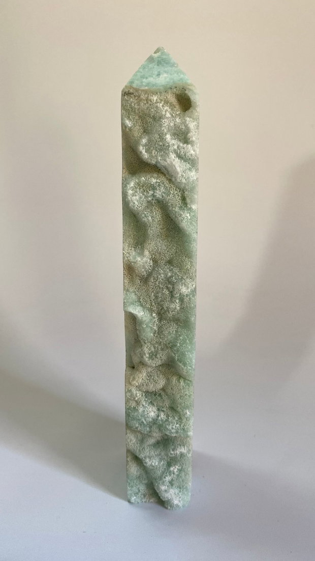 Hemimorfit - Obelisc piatra semipretioasa