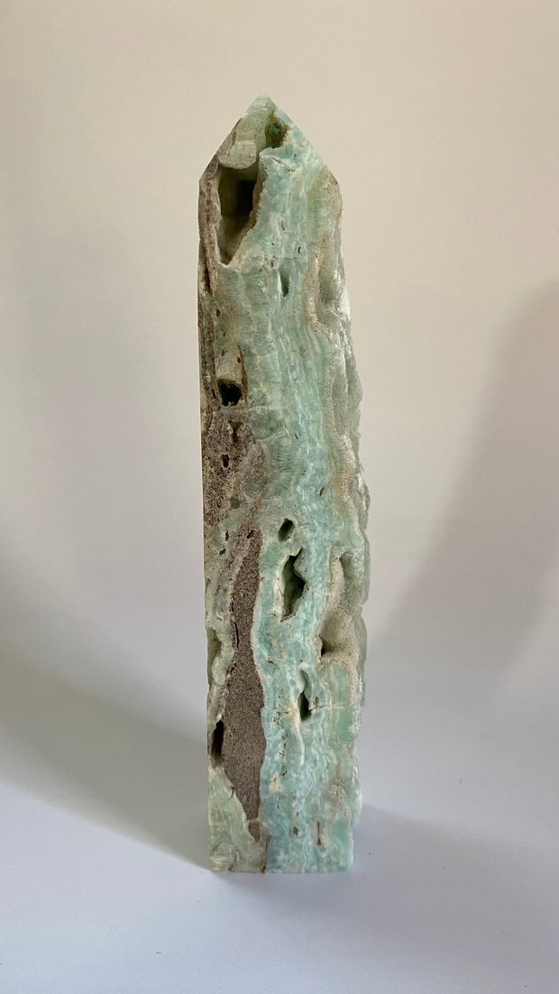 Hemimorfit - Obelisc piatra semipretioasa