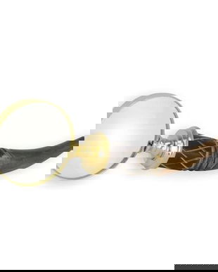 Lupa decorativa cu maner exotic