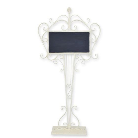 Tabla de scris pe un suport antik white