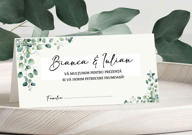 Plicuri bani nunta Eucalipt