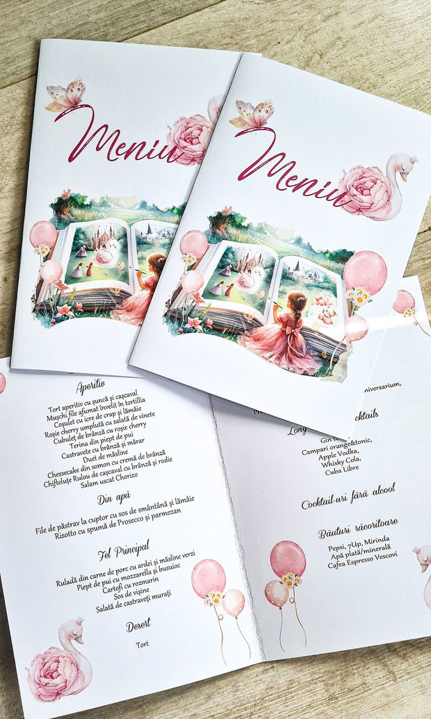 Meniu botez fetita din poveste