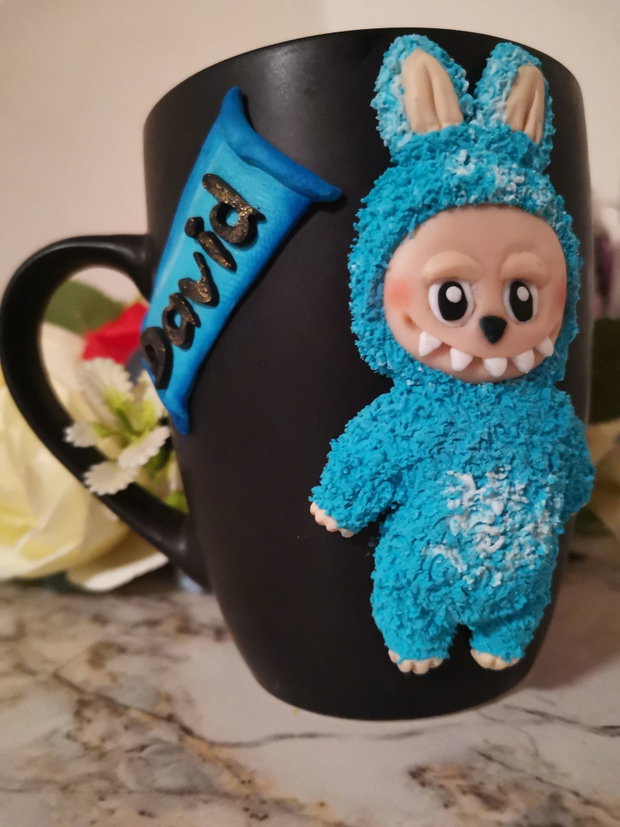 Cana Labubu blue Hope