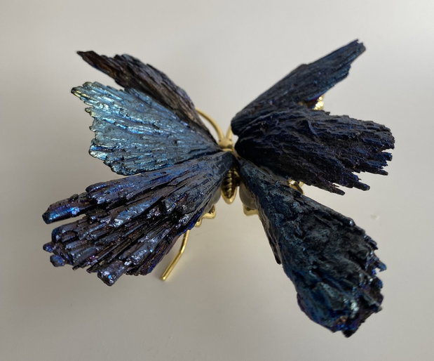 Turmalina Electroplacata - Fluture