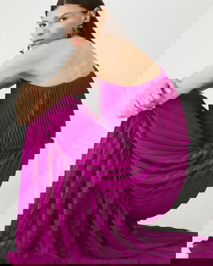 Medicine rochie culoarea violet, maxi, oversize