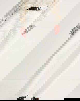 By Malene Birger jeans VINOLA femei high waist, 103033