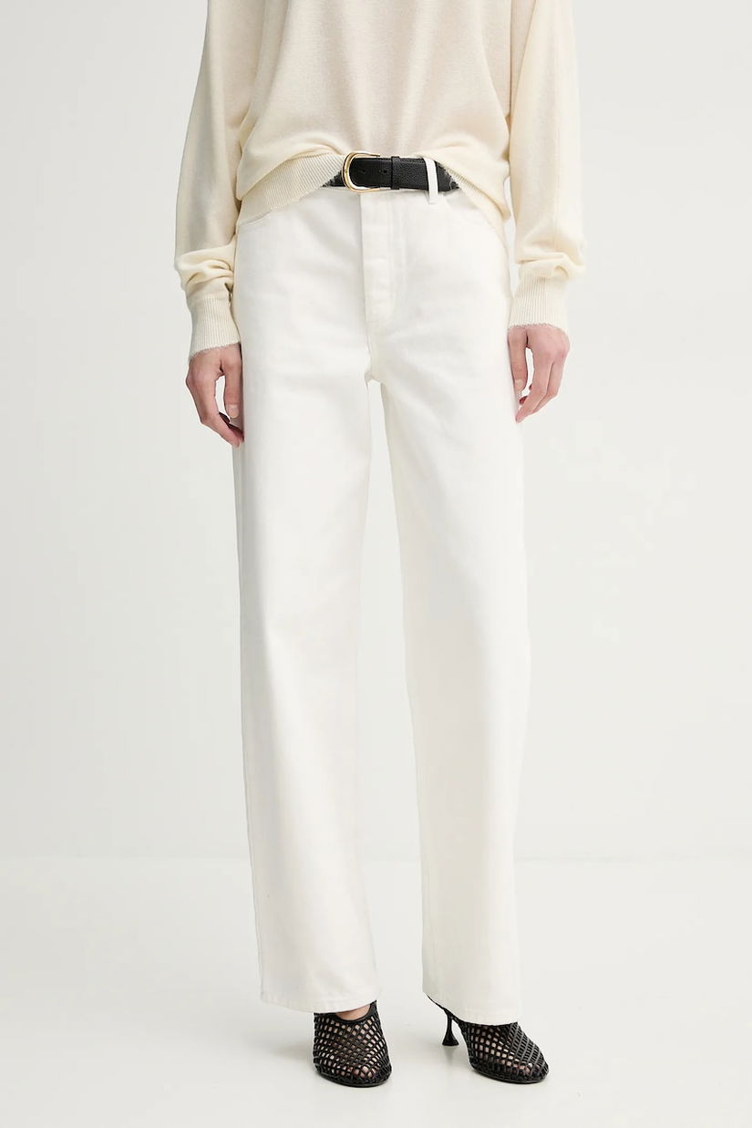 By Malene Birger jeans VINOLA femei high waist, 103033
