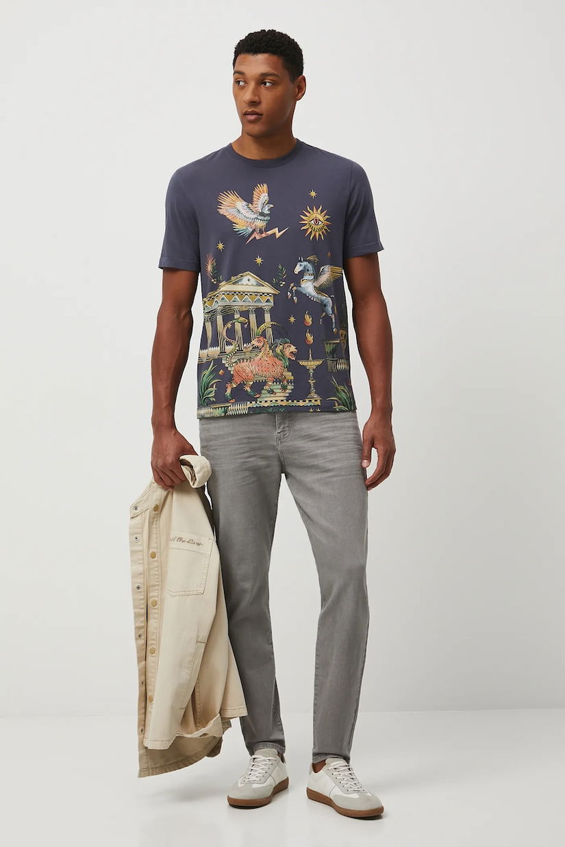 Medicine jeans culoarea gri