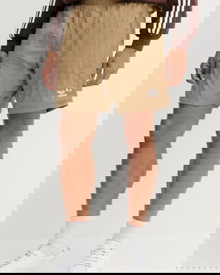 adidas Originals pantaloni scurți Essentials culoarea bej, JX3906