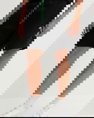 adidas pantaloni scurți din bumbac Fortnite culoarea negru, JV7963