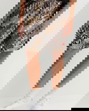 adidas Originals pantaloni scurți OG Camo Short culoarea bej, KD6259