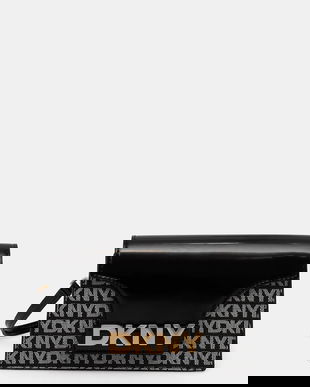 Dkny poșetă culoarea negru, R5255G58