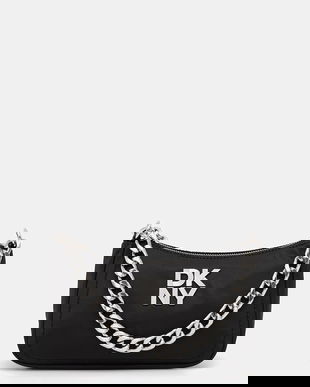 Dkny poșetă culoarea negru, R52HEK76