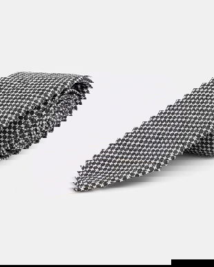 BOSS cravată culoarea gri, 50546033