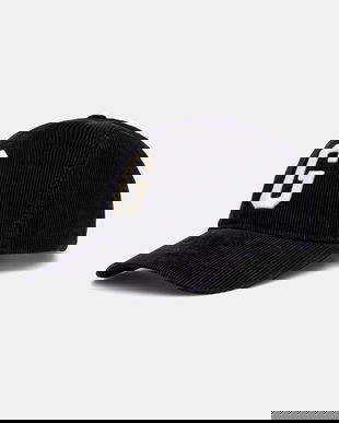 Gant șapcă de baseball din catifea culoarea bleumarin, 9900280