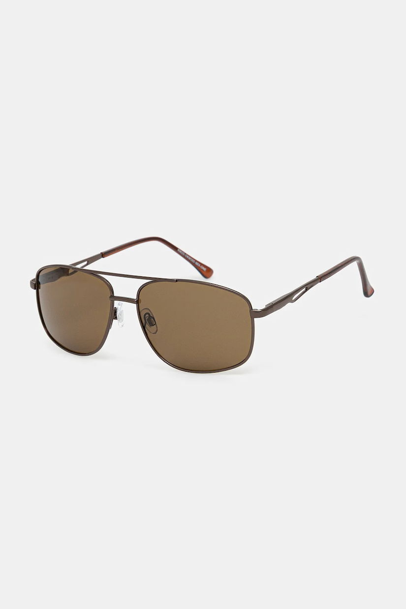 Medicine ochelari de soare culoarea maro