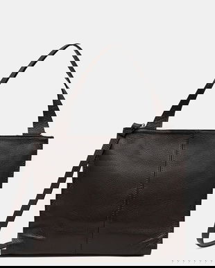 Answear.LAB poseta de piele culoarea maro