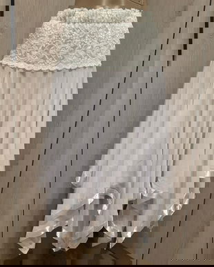 JUPON ELEGANT SI RAFINAT CU  DANTELA MARGINI MATASE S/M