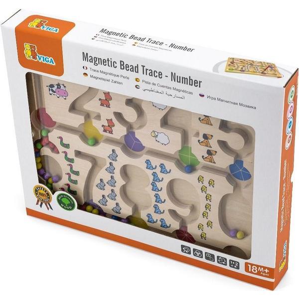 Puzzle. Labirint magnetic cu bile