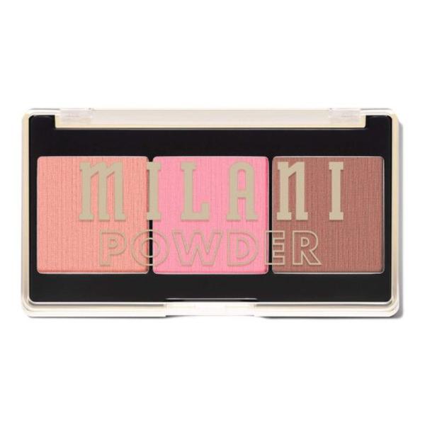 Paleta de Farduri pentru Obraz - Milani Cheek Kiss Cream Blush Palette, nuanta 120 Golden Hour Glow, 7.5 g