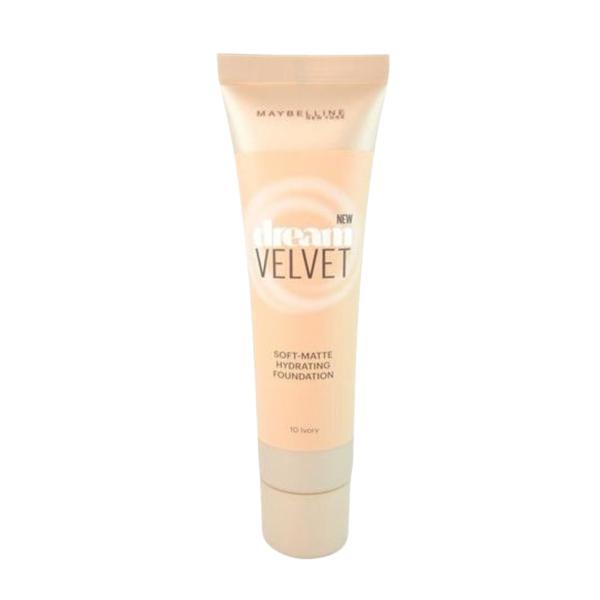 Fond de ten Maybelline Dream Velvet Foundation - Ivory, 30 ml