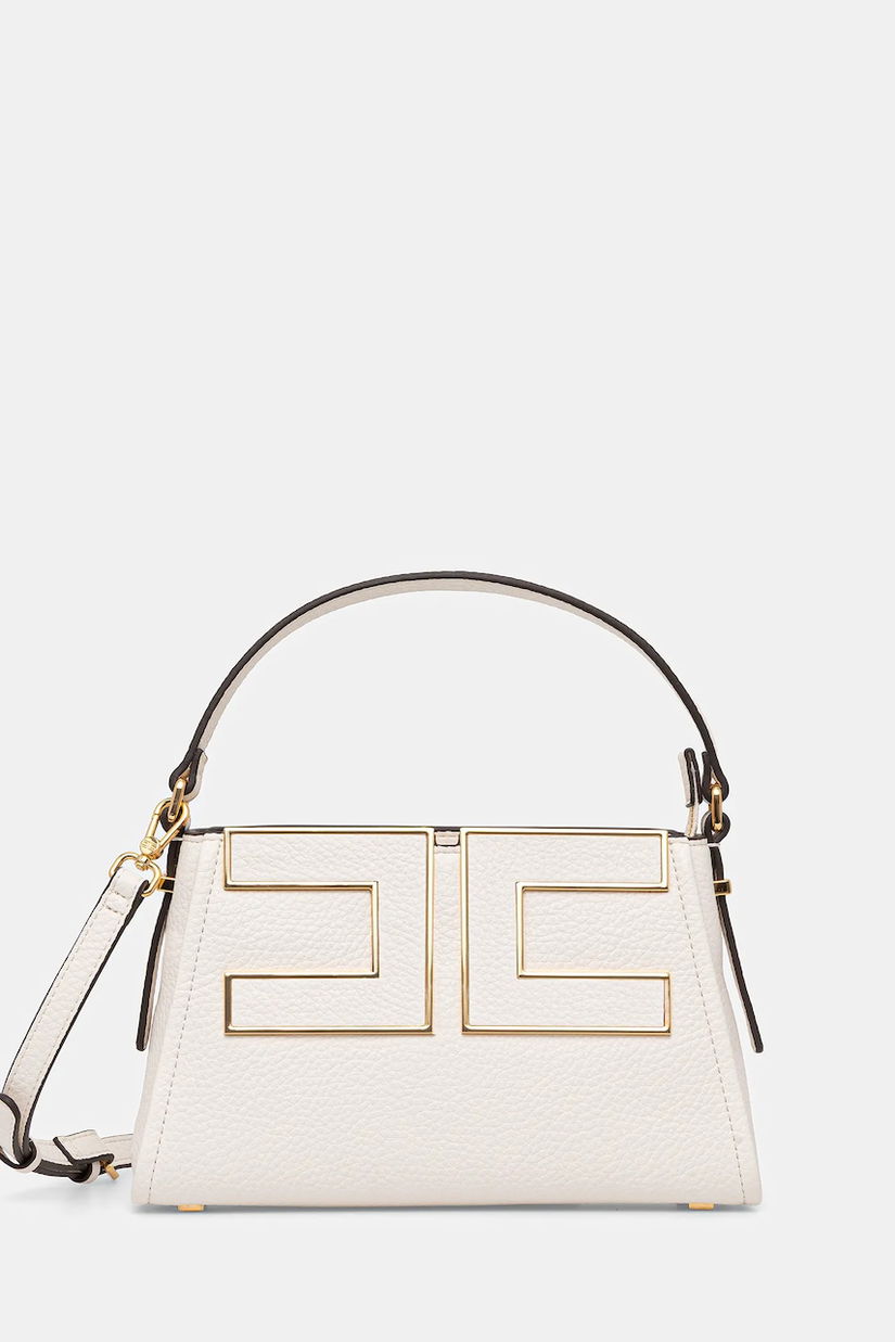 Elisabetta Franchi poșetă culoarea bej, BS36A56E2
