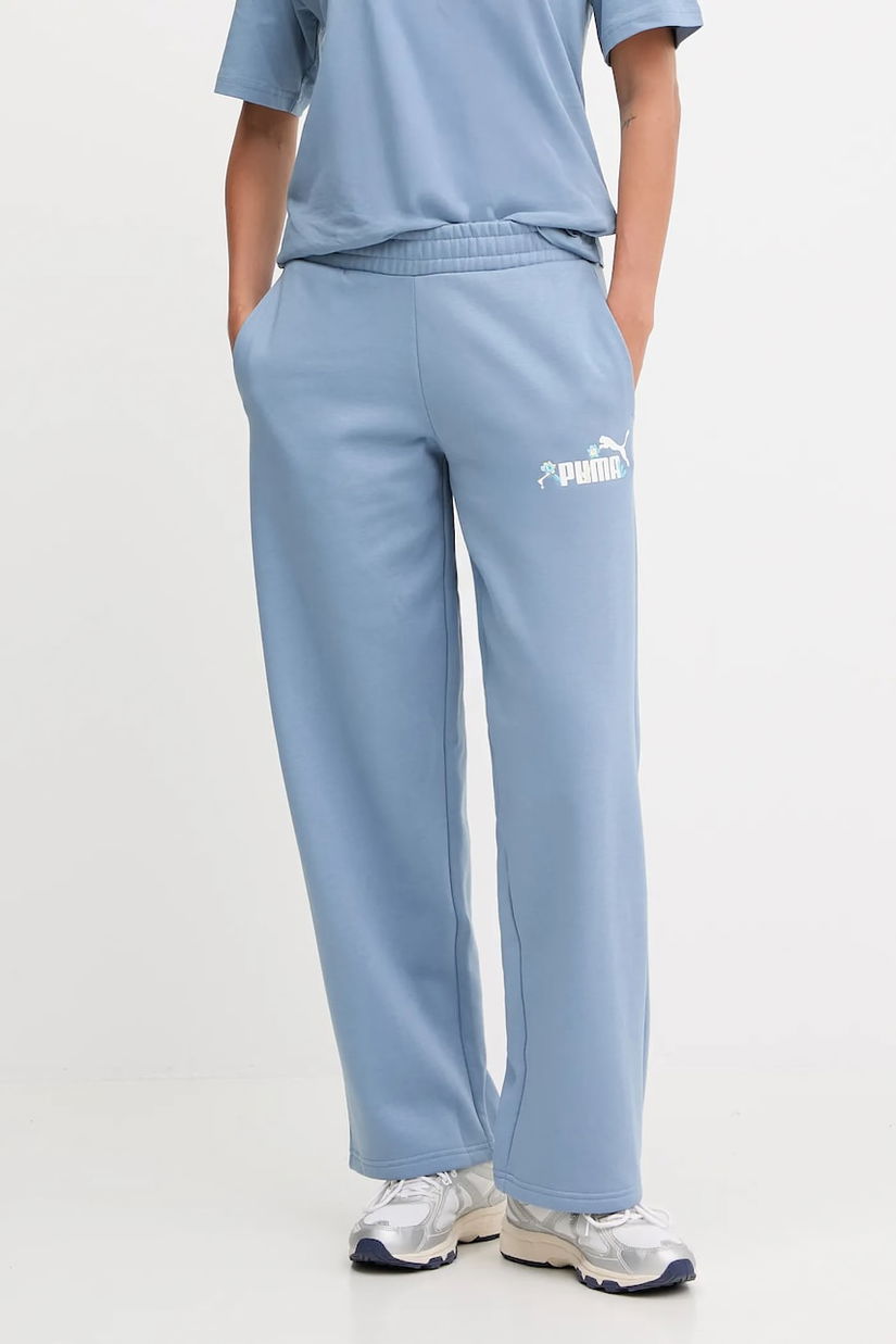 Puma pantaloni de trening cu imprimeu, 688081