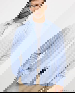 Trussardi cămașă din bumbac cu guler clasic, relaxed, 5007N000009N