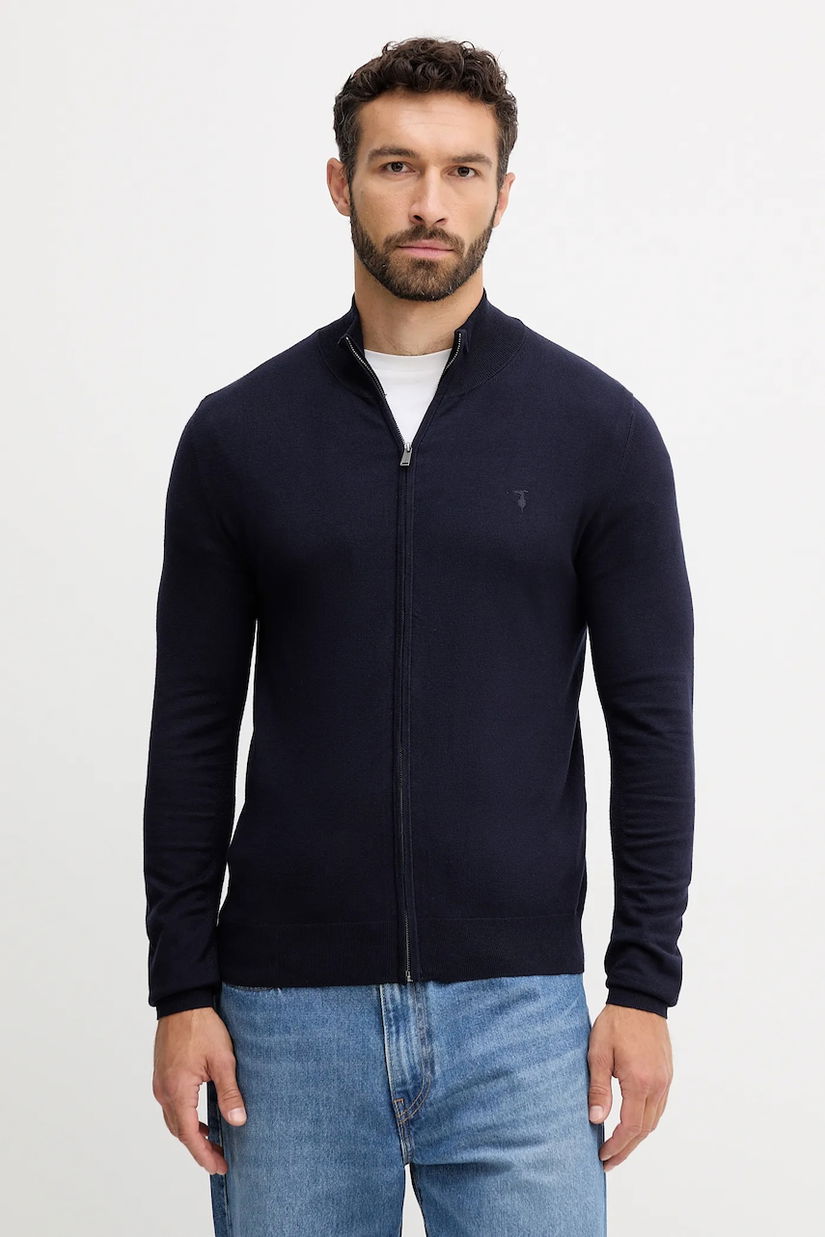 Trussardi cardigan culoarea bleumarin, M0188000020N