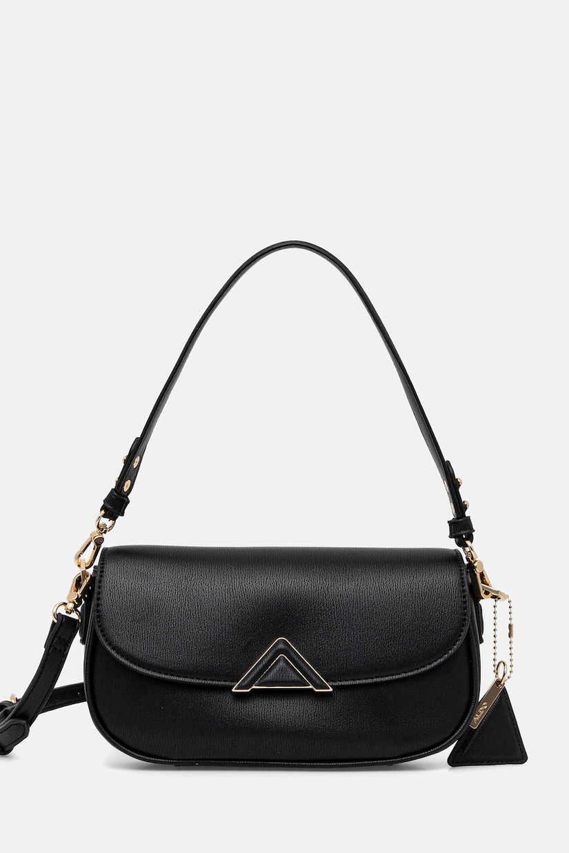 Aldo poșetă culoarea negru, LUXESHOULDER.001