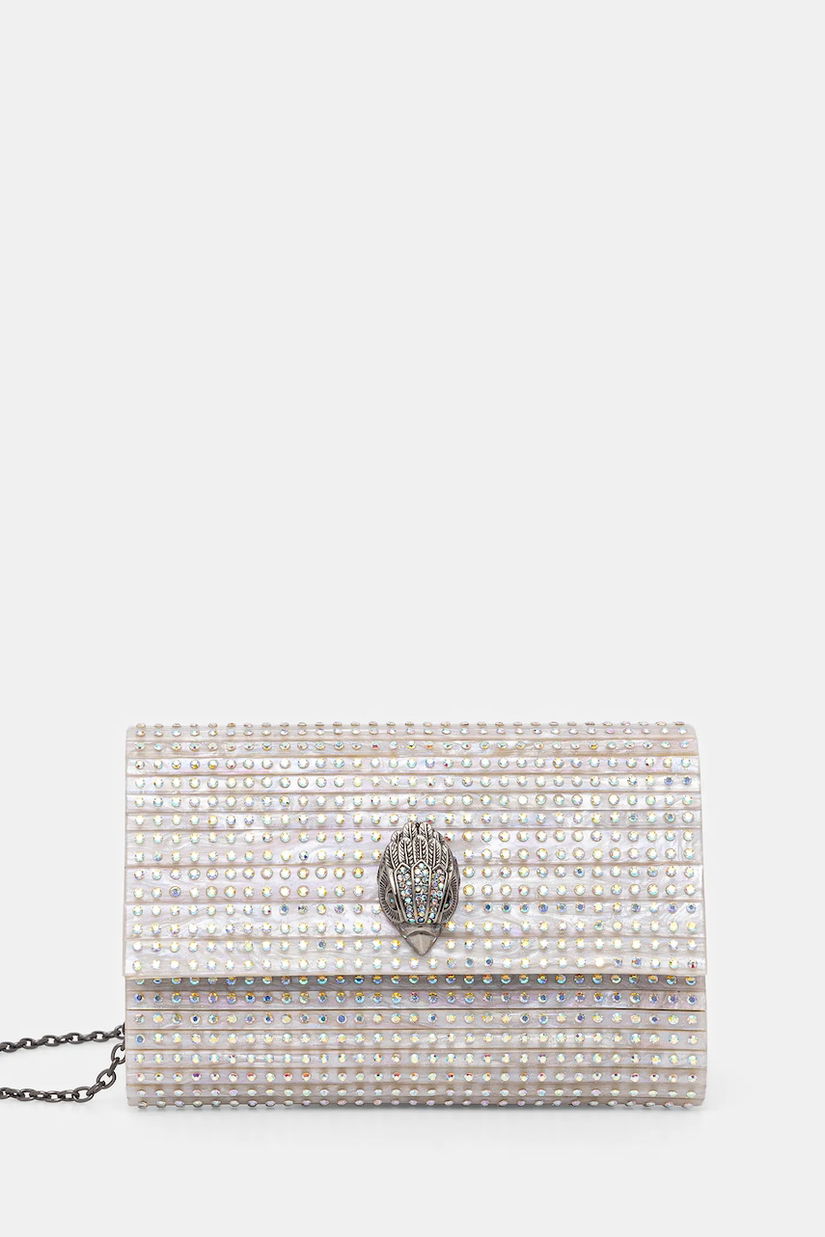 Kurt Geiger London poșetă culoarea argintiu, 2746644979