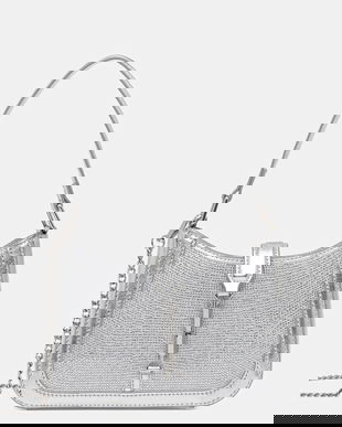 Aldo poșetă culoarea argintiu, ELLEBLING.047