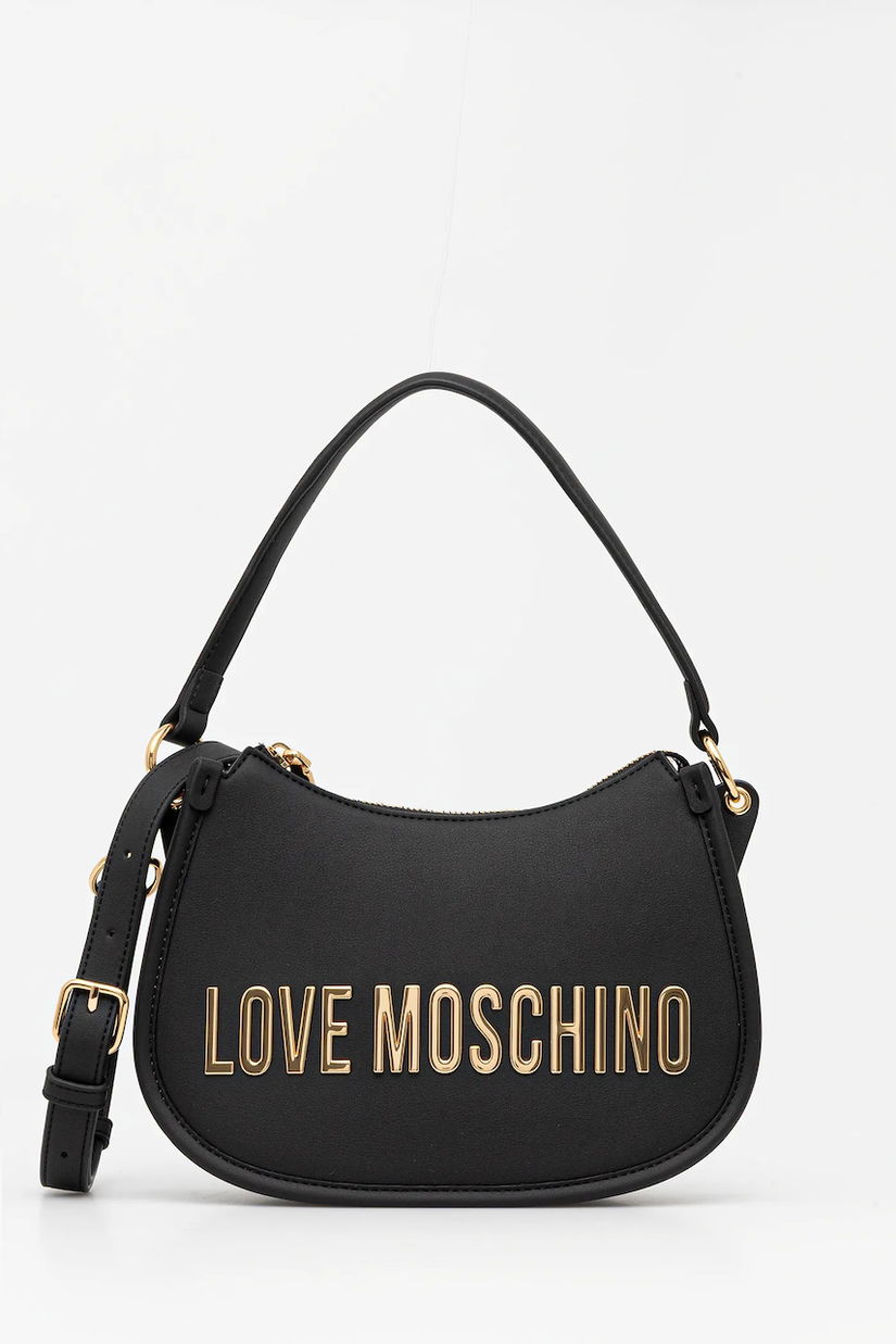 Love Moschino poșetă culoarea negru, JC4027PP1NKD0000