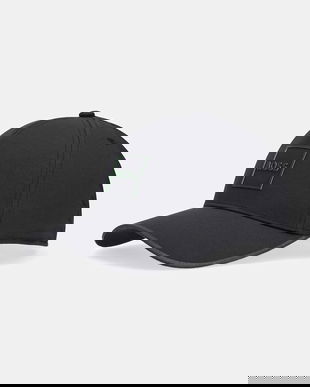 BOSS Green căciulă culoarea negru, 50544406