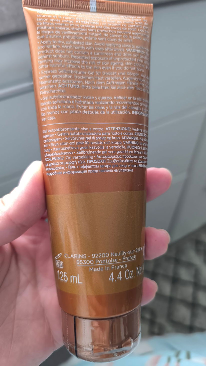 Crema autobronzanta Clarins